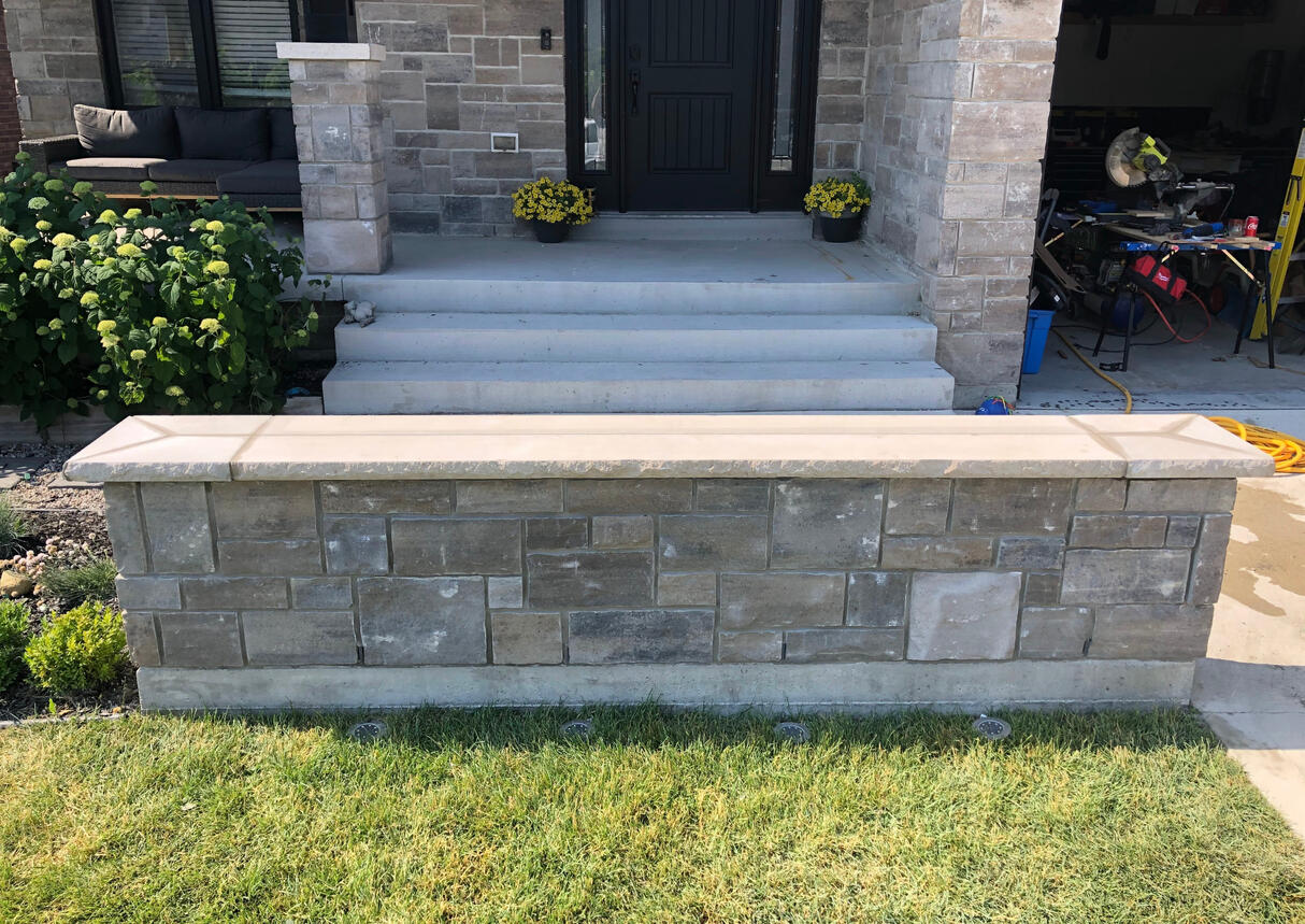 Expert masonry services including porch restoration, brick repair, and stonework installation.
